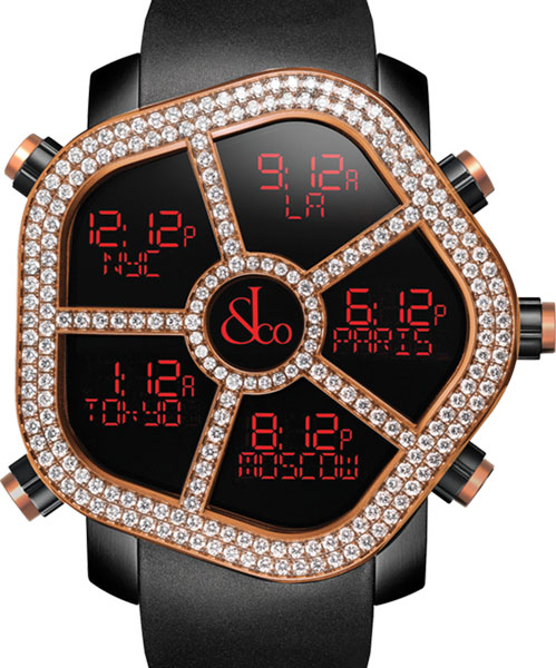 (image for) Jacob & Co GHOST ROSE GOLD 300.100.14.RU.MR.4NS watch for sale